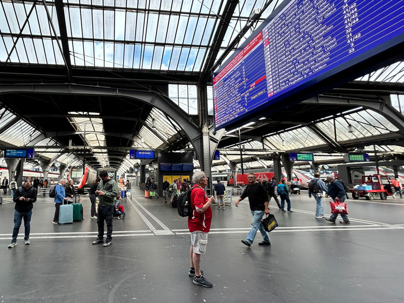 チューリッヒ中央駅